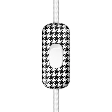 Interruttore unipolare rompifilo Creative Switch pied de poule