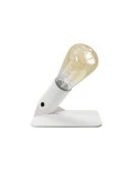 SI! Lampada da tavolo a 5V con lampadina ST64 e base metallica