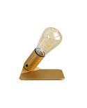 SI! Lampada da tavolo a 5V con lampadina ST64 e base metallica