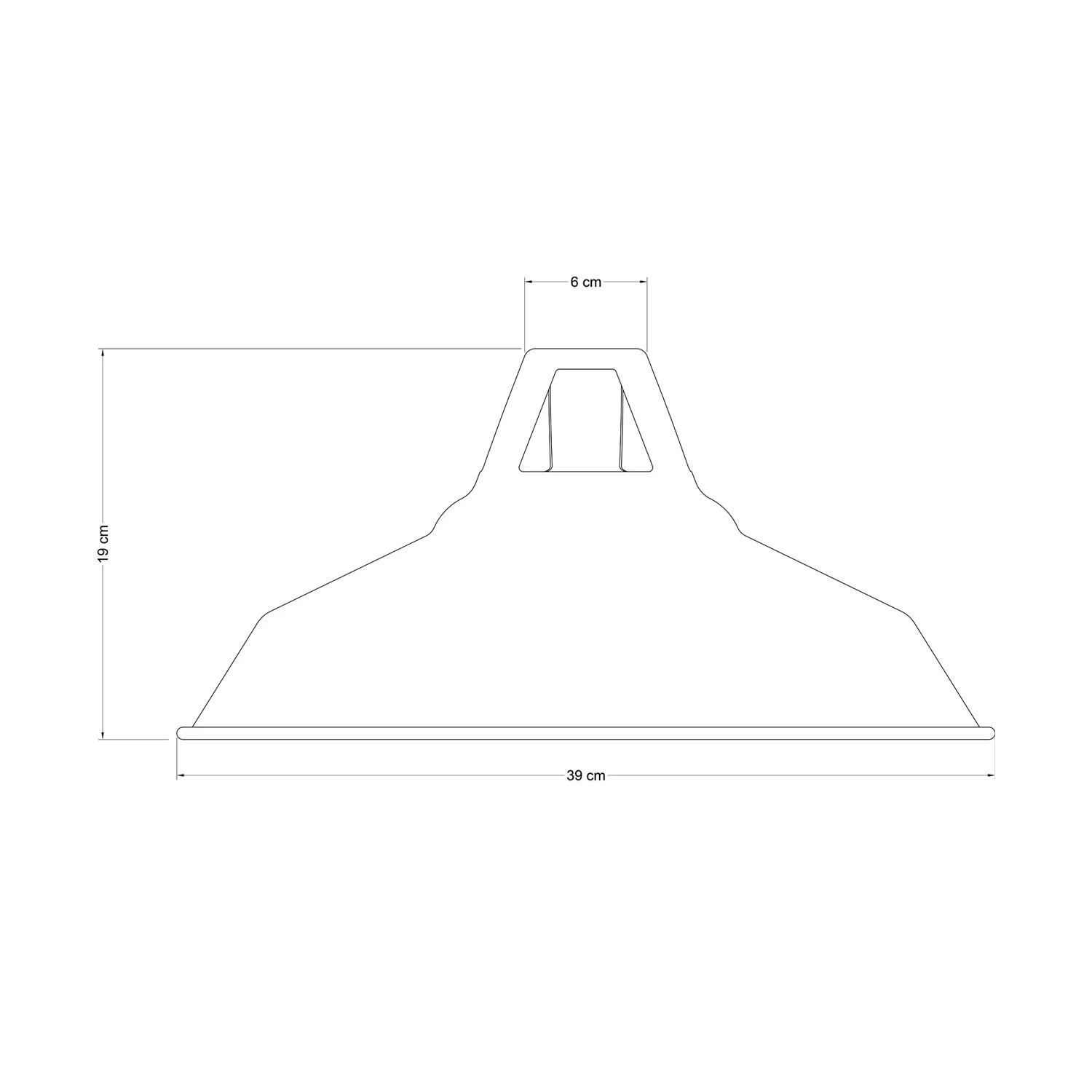 Paralume Harbour in metallo smaltato con attacco E27, diametro 38 cm