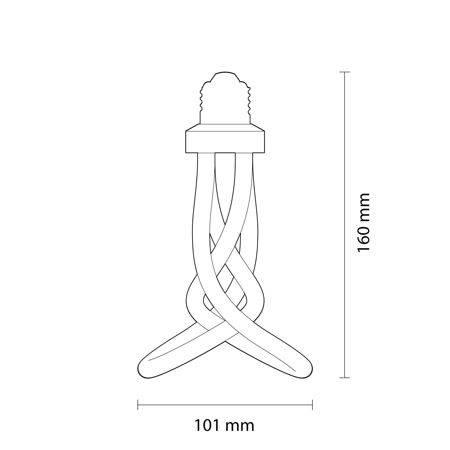 Lampadina LED Plumen 001 6,5W 500Lm E27 3500K Dimmerabile