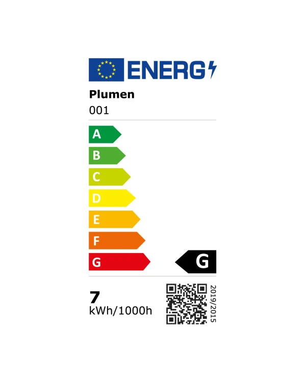 Lampadina LED Plumen 001 6,5W 500Lm E27 3500K Dimmerabile