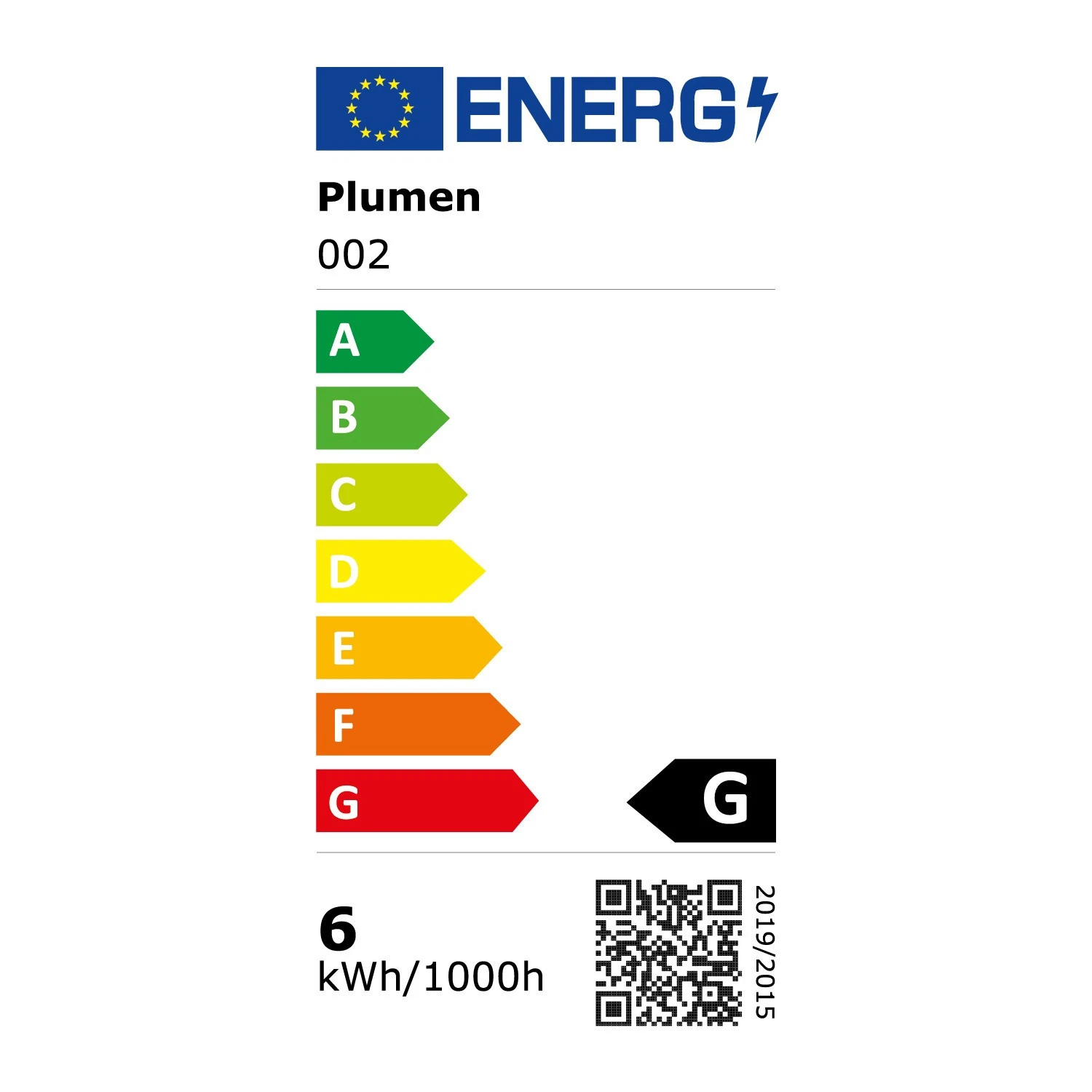 Lampadina LED Plumen 002 6,5W 500Lm E27 2200K Dimmerabile