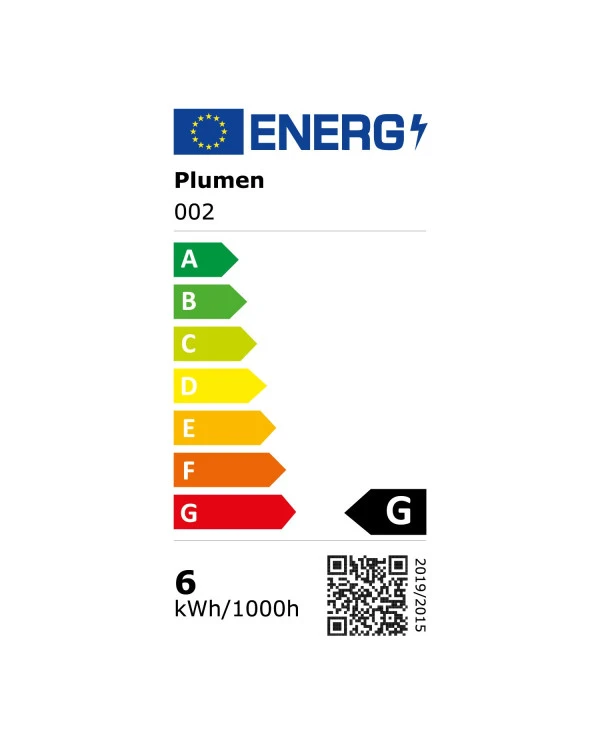 Lampadina LED Plumen 002 6,5W 500Lm E27 2200K Dimmerabile