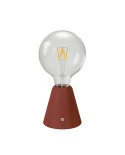 Lampada portatile ricaricabile Cabless01 con lampadina globo G125