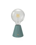 Lampada portatile ricaricabile Cabless01 con lampadina globo G125