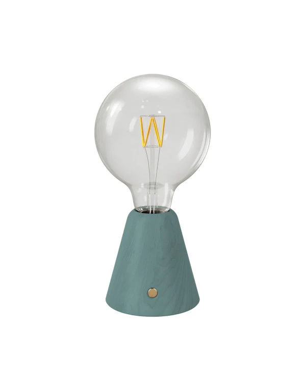 Lampada portatile ricaricabile Cabless01 con lampadina globo G125
