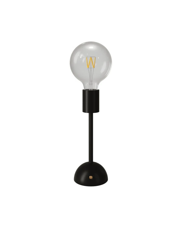 Lampada portatile e ricaricabile Cabless02 con lampadina globo G125