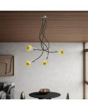 Flex 90 lampada da soffitto snodabile a luce diffusa con lampadina LED G95
