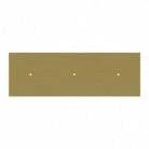 Lampada a sospensione a 3 cadute con XXL Rose-One rettangolare 675 mm completa di cavo tessile e paralume in metallo Tub-E14