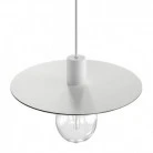 EIVA ELEGANT Lampada a sospensione con 5 m cavo tessile, paralume Ellepì, rosone e portalampada in silicone IP65 waterproof