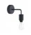 Fermaluce per paralume EIVA ELEGANT con estensione a L, rosone e portalampada IP65 waterproof