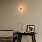 Applique con lampadina Ghost trasparente