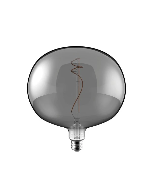 Lampadina LED Smoky Ellipse 220 10W 470Lm E27 1800K Dimmerabile - H08