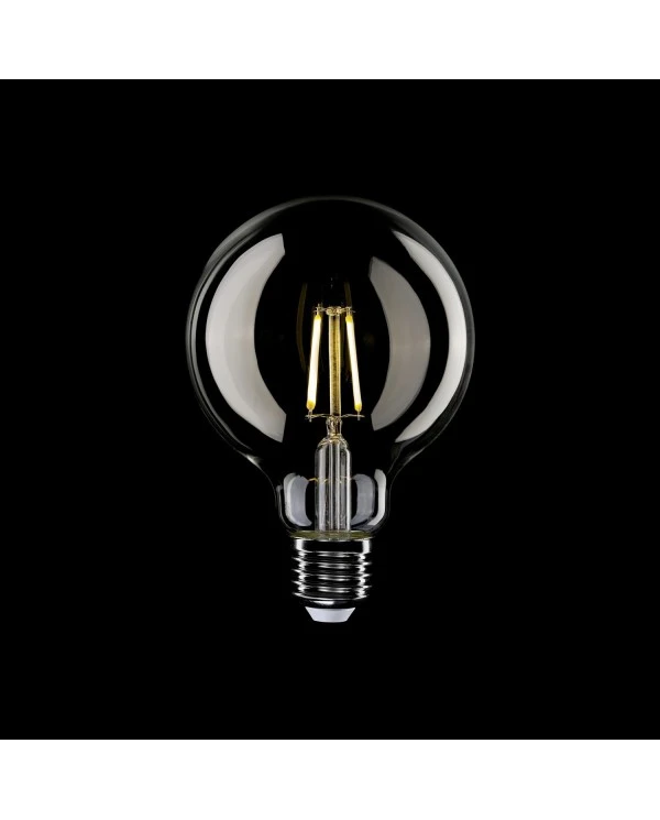 Lampadina LED Trasparente Globo G95 4W 470Lm E27 2700K - E04