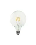Lampadina LED Trasparente Linea 5V filamento corto Globo G125 1,3W 110Lm E27 2500K Dimmerabile - B04