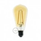 Spider - Lampada a sospensione multipla a 3 cadute Made in Italy completa di cavo tessile e paralume Drop