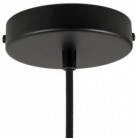 Lampada a sospensione completa di cavo tessile, paralume Tub-E14 e finiture in metallo