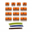 Kit di collegamento WAGO compatibile con cavo 3x per Rosone a 11 fori