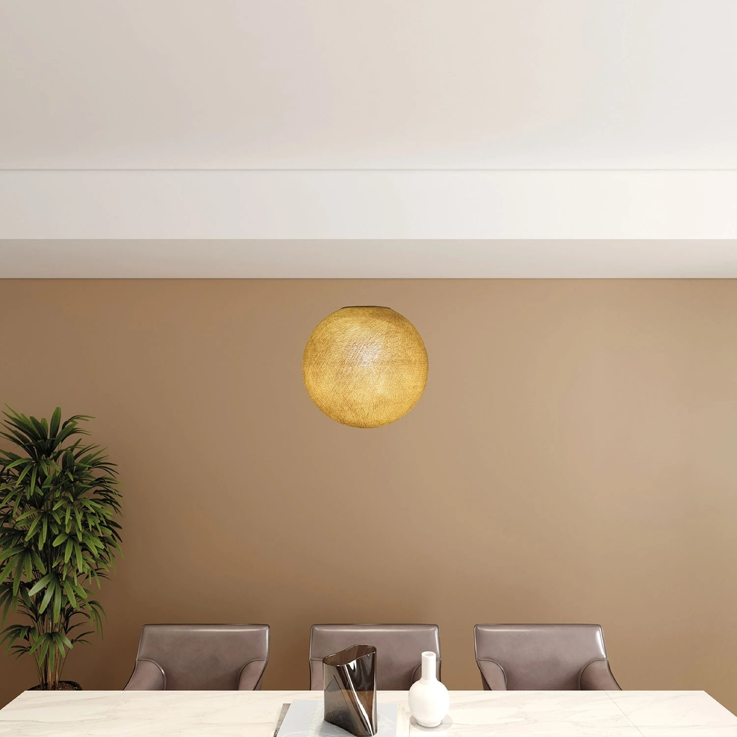 Paralume Sfera in filo - 100% fatto a mano