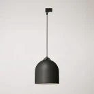 Sospensione per binari con paralume Campana M in ceramica