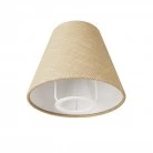Lampada da tavolo MAG-Y con base metallica tonda e paralume