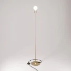 Lampada da terra MAG-Y con base metallica tonda