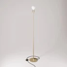 Lampada da terra MAG-Y con base metallica tonda