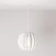 Lampada a sospensione con paralume ellittico LAMPSHHADE in materiale fonoassorbente