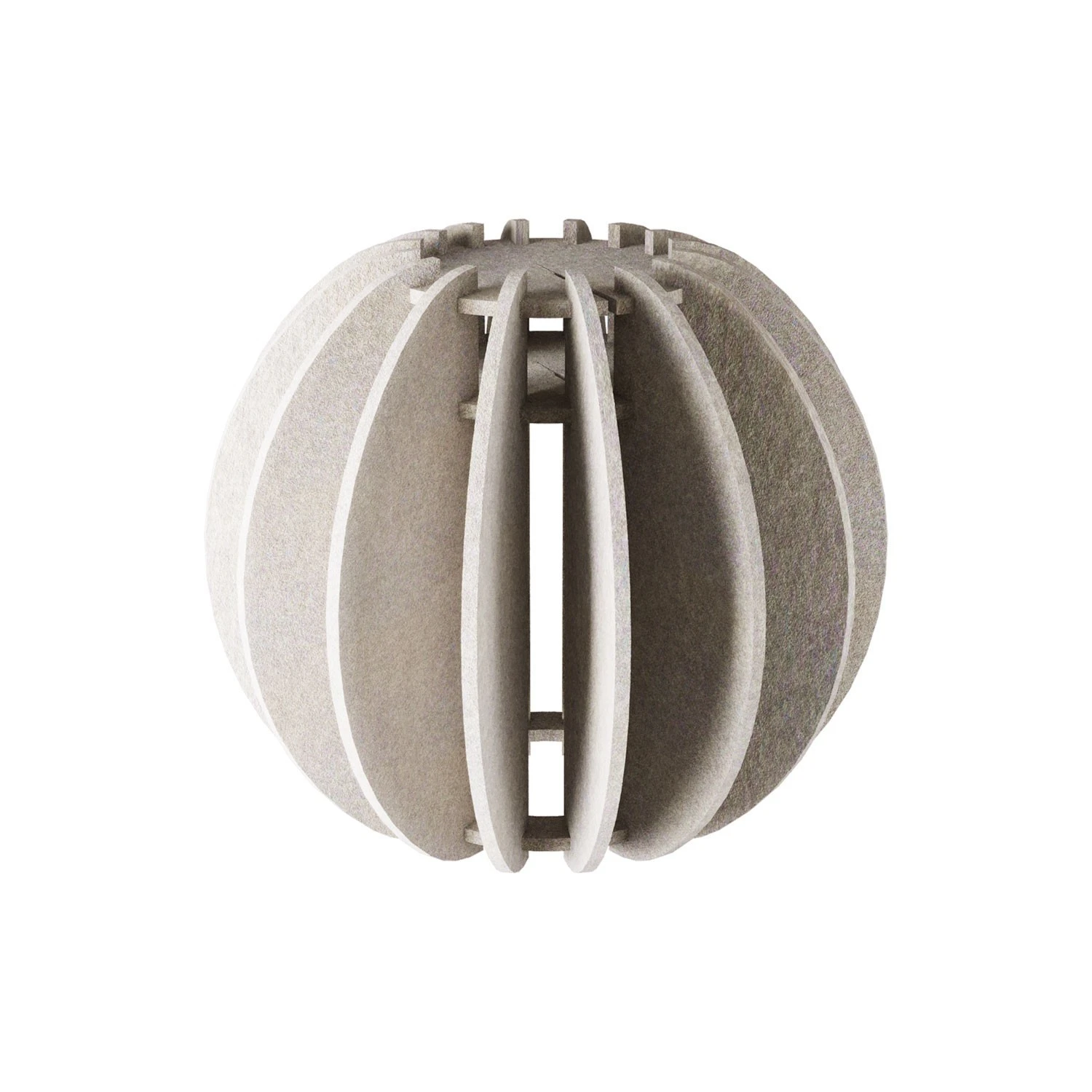 Lampada a sospensione con paralume ellittico LAMPSHHADE in materiale fonoassorbente