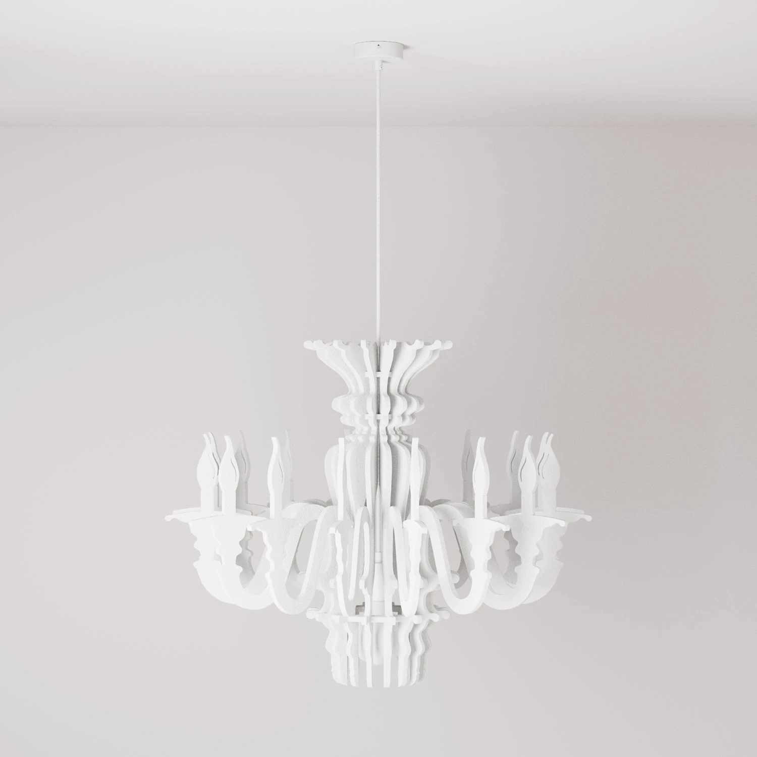Lampada a sospensione con paralume classico SHHANDELIER in materiale fonoassorbente