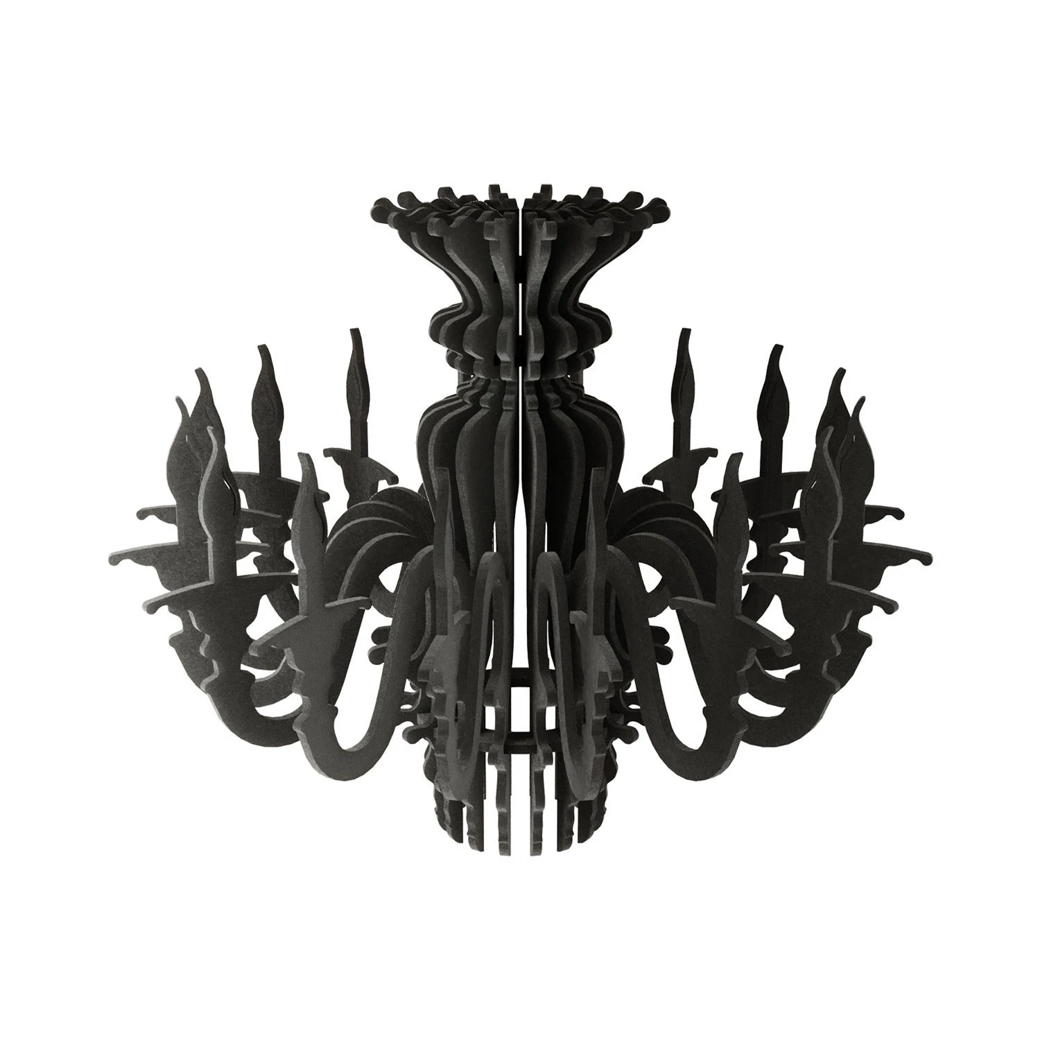 Lampada a sospensione con paralume classico SHHANDELIER in materiale fonoassorbente
