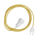 Snake per paralume - Lampada plug-in con cavo in tessuto colorato