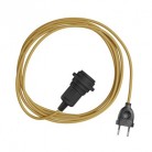 Snake per paralume - Lampada plug-in con cavo in tessuto colorato