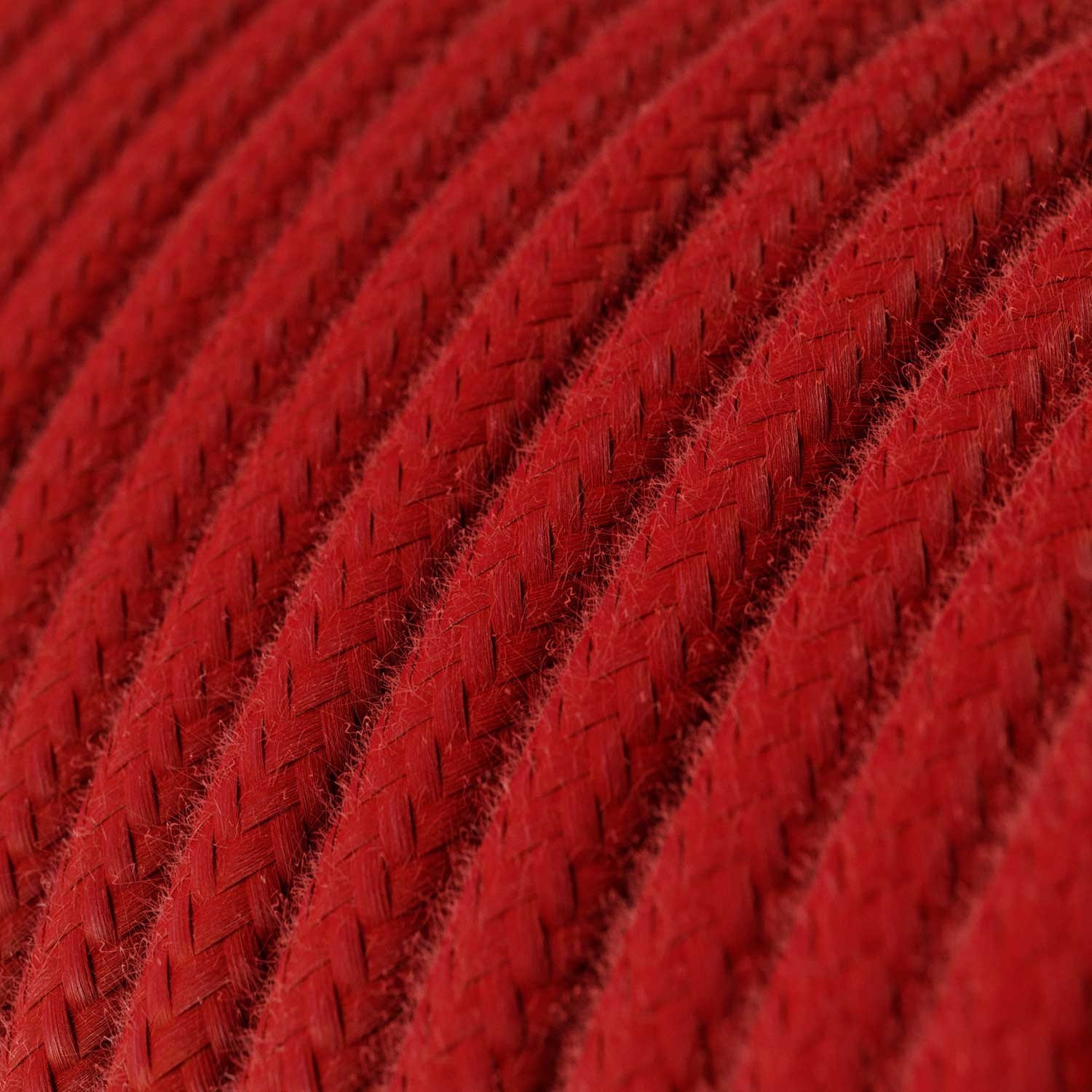 Snake per paralume - Lampada plug-in con cavo in tessuto colorato