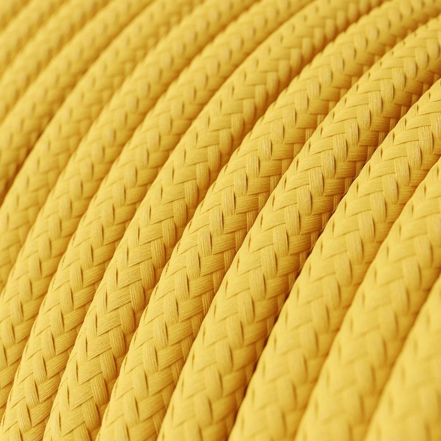 Snake per paralume - Lampada plug-in con cavo in tessuto colorato