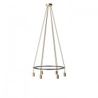 Lampadario Cage a 6 cadute Globo