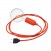 Snake Lampada in silicone con interruttore e spina