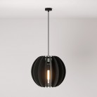Lampada a sospensione con paralume ellittico LAMPSHHADE in materiale fonoassorbente