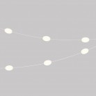 Catena luminosa 6 punti luce da esterno IP67 - Marina6
