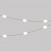 Catena luminosa 6 punti luce da esterno IP67 - Marina6