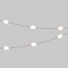 Catena luminosa 6 punti luce da esterno IP67 - Marina6