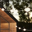 Catena luminosa 12 punti luce da esterno IP67 - Marina12