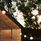 Catena luminosa 12 punti luce da esterno IP67 - Marina12
