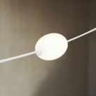 Catena luminosa reticolare 7 punti luce da esterno IP67 - Marina GRID