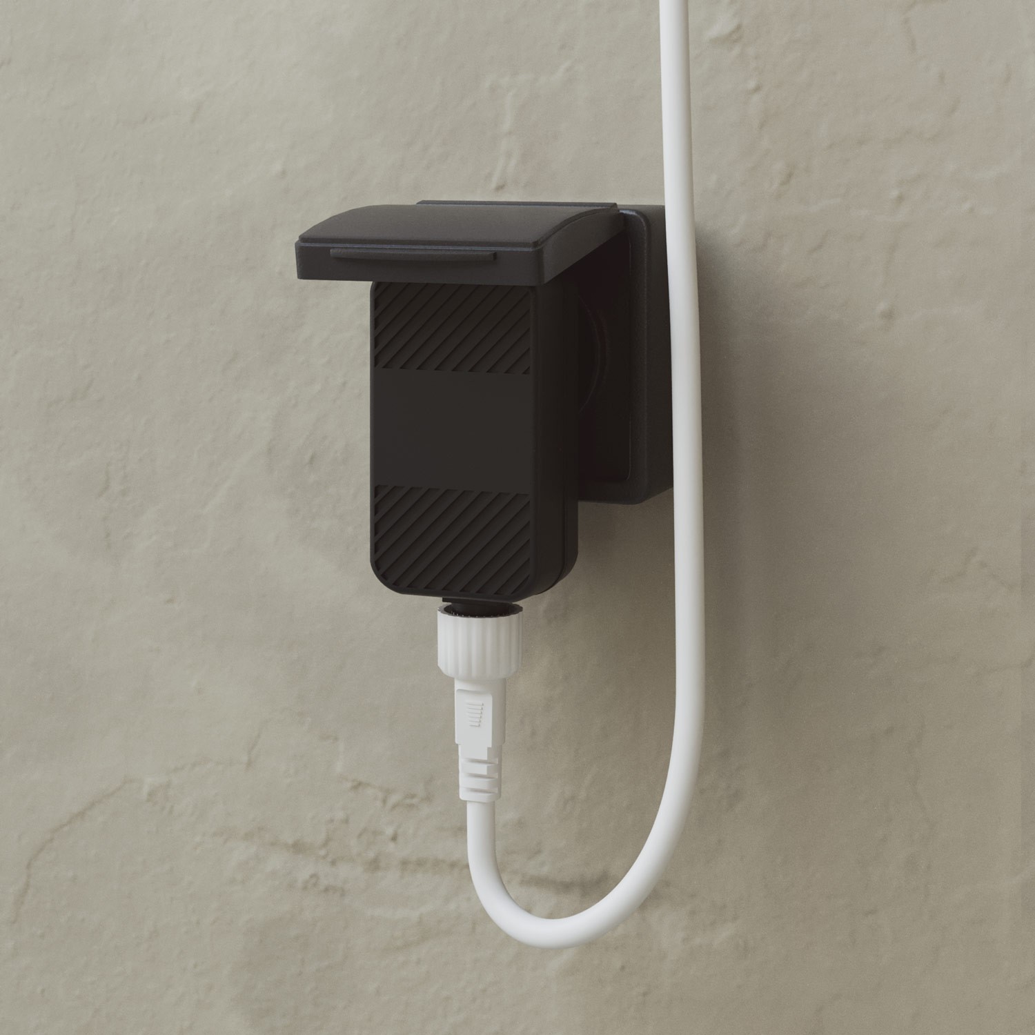 Catena luminosa reticolare 7 punti luce da esterno IP67 - Marina GRID