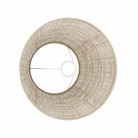 Paralume Impero M in tessuto per lampada da tavolo o applique con attacco E27 - Made in Italy