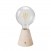 Lampada portatile ricaricabile Cabless01 con lampadina globo G125