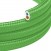 Filo elettrico piatto ricoperto in tessuto lucido Verde Lime - PM18