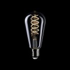 Lampadina LED Filamento Bianco Edison ST64 5,9W 500Lm E27 2700K Dimmerabile - W02